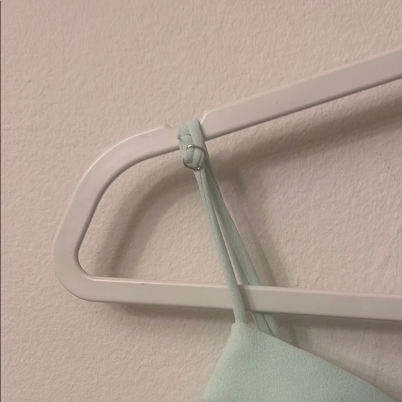 Zara Green pistachio Ruched Bodycon Midi Dress 310 - Picture 7 of 8